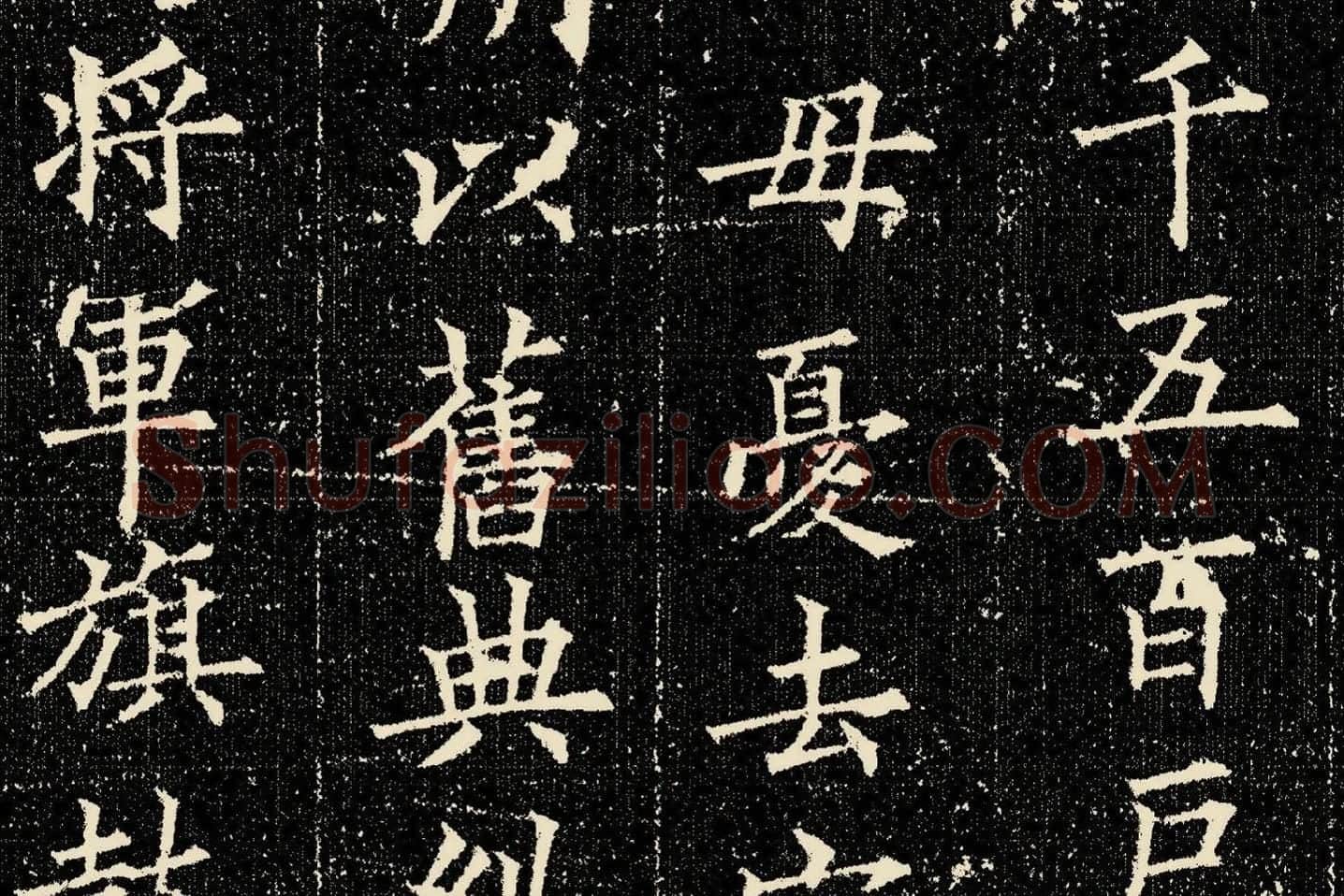 欧阳询楷书《姚辩墓志》局部 (8)