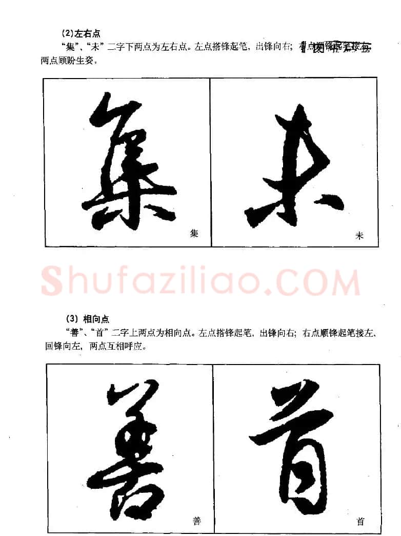《王羲之行书入门》书法字帖用笔篇 | 软笔行书字帖