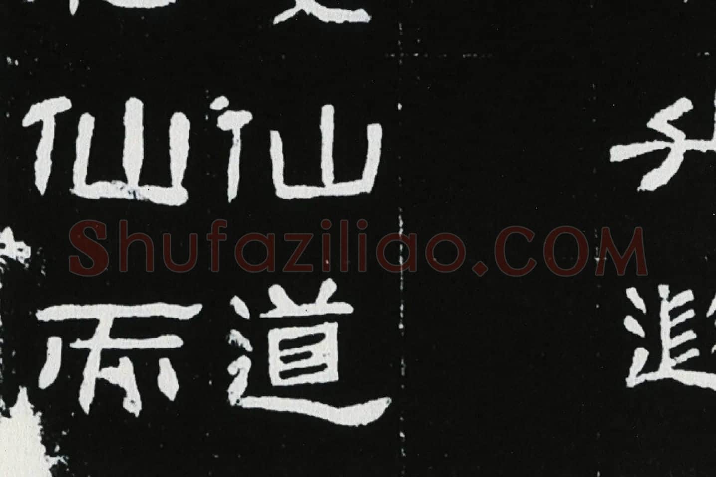 东汉隶书《肥致碑》全碑碑拓高清大图局部 (8)