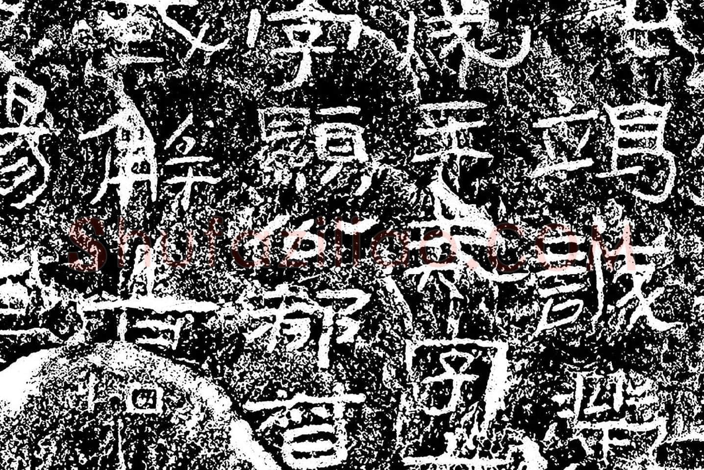 东汉隶书《石门颂》墨拓局部 (4)