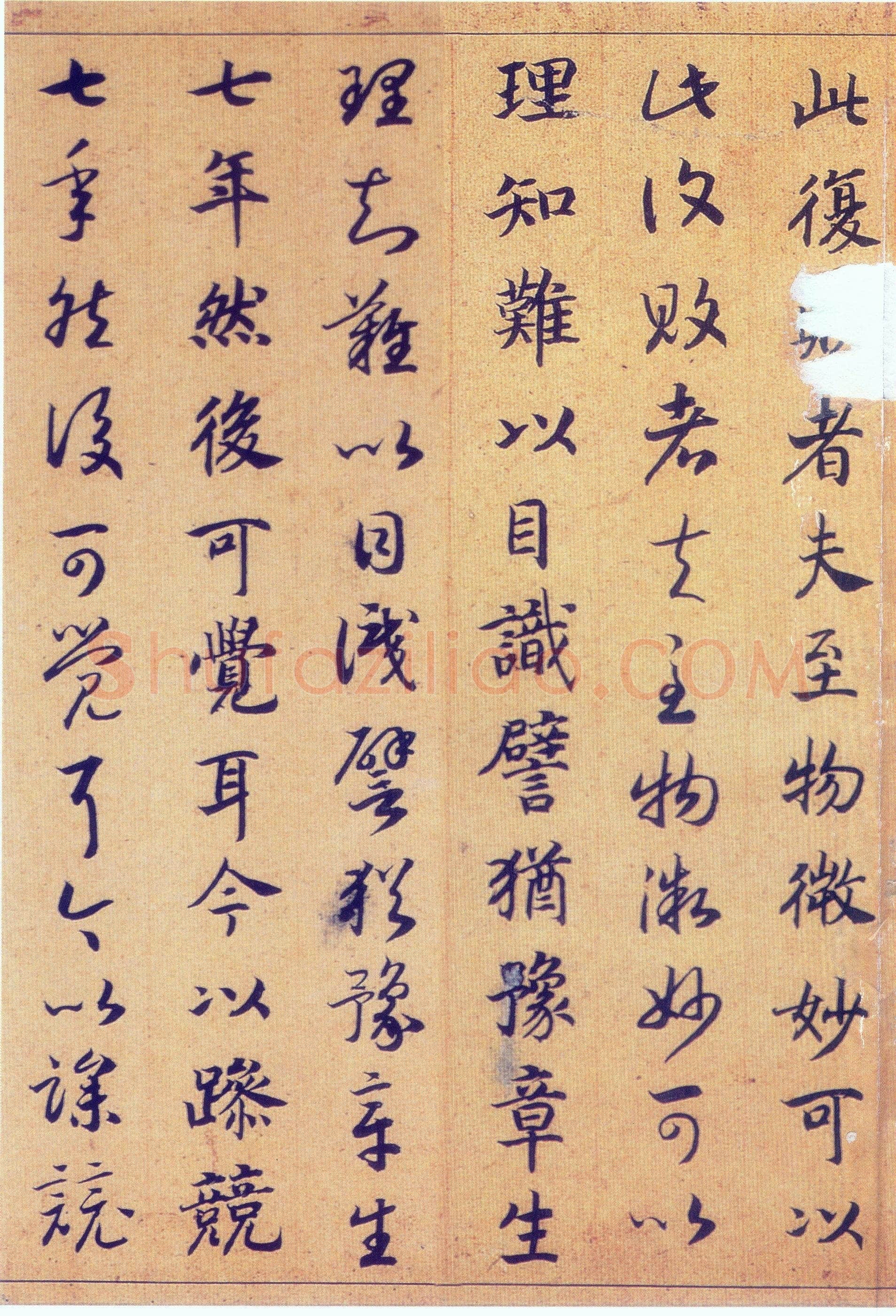 赵构《真草书养生论卷》纸本 23.5×602.8cm 上海博物馆藏