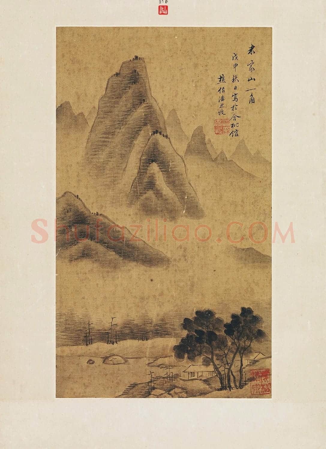 潘思牧水墨山水