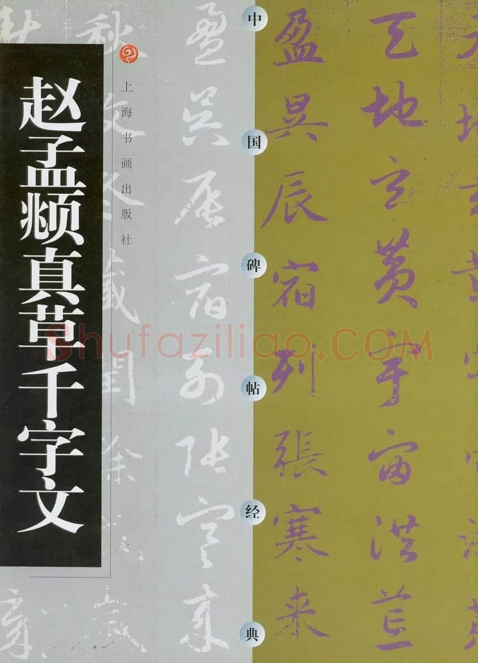 中国碑帖经典《赵孟頫真草千字文》 | 书法名家作品欣赏
