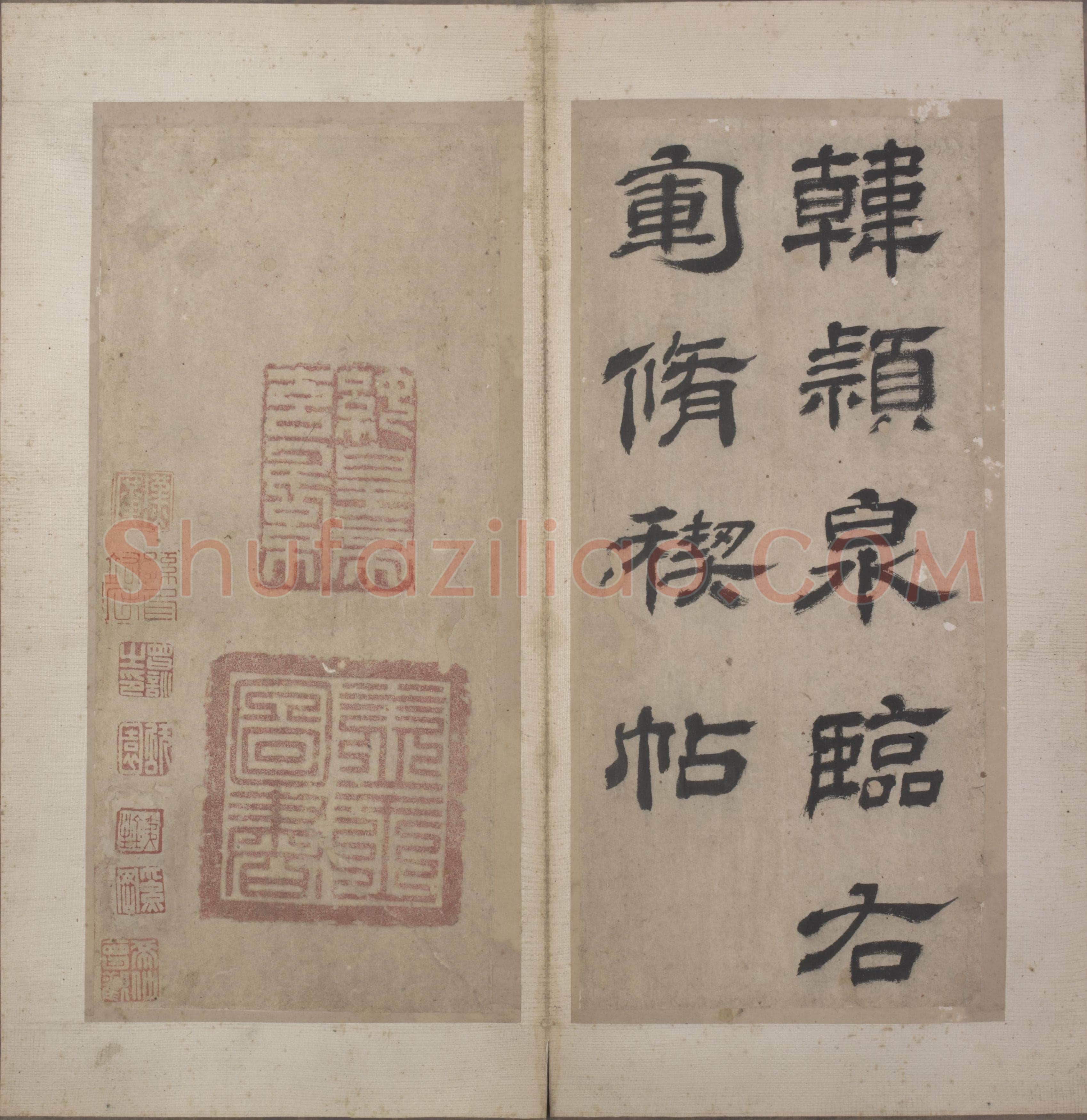 韩道亨《行书临兰亭序册》纸本 24.3×11.4cm×13 北京故宫博物院藏