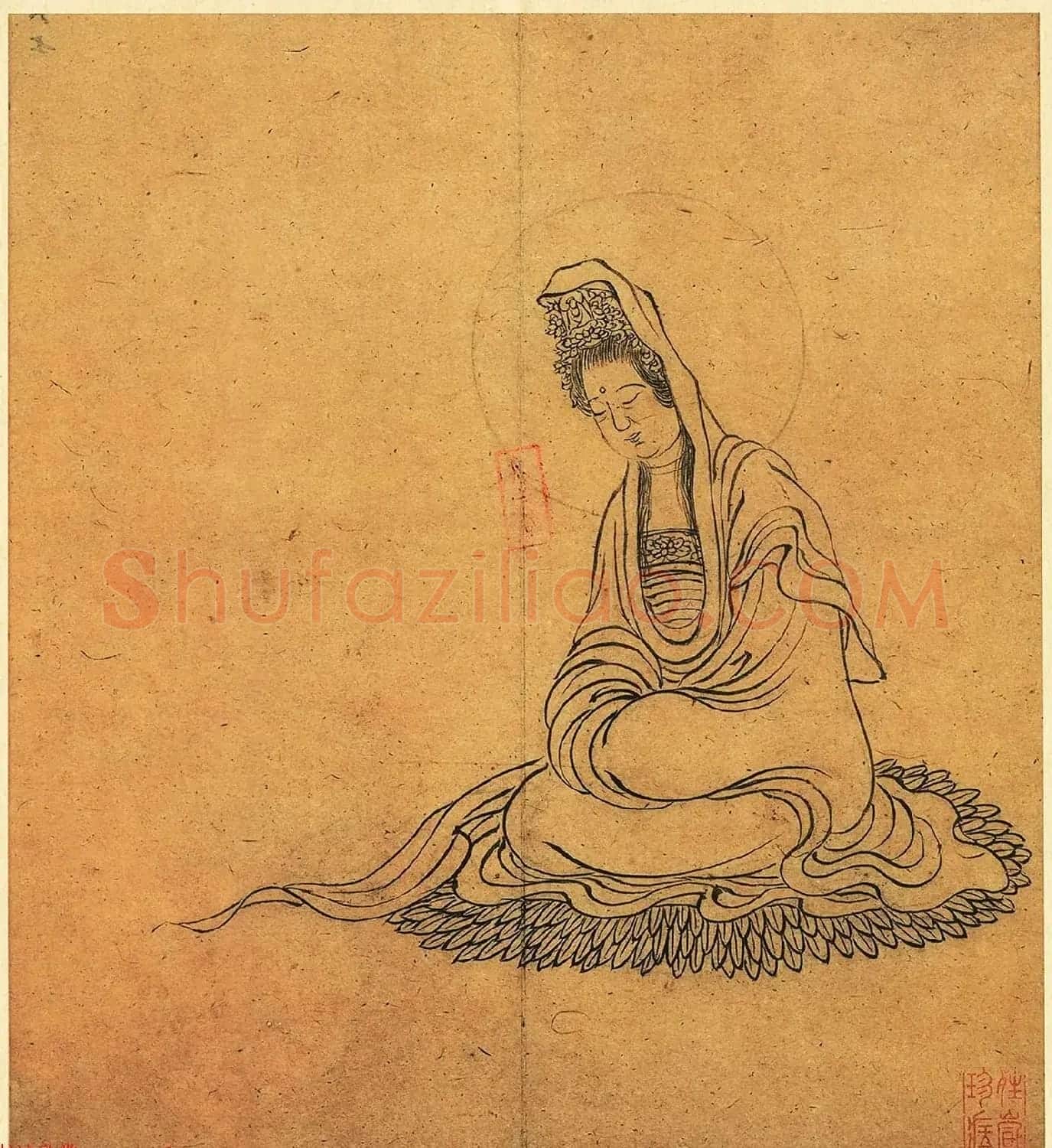 赵孟頫代表作品《赵松雪书心经》 | 毛笔书法作品