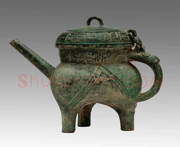 裘卫四器金文作品欣赏,摘自先秦裘卫四器