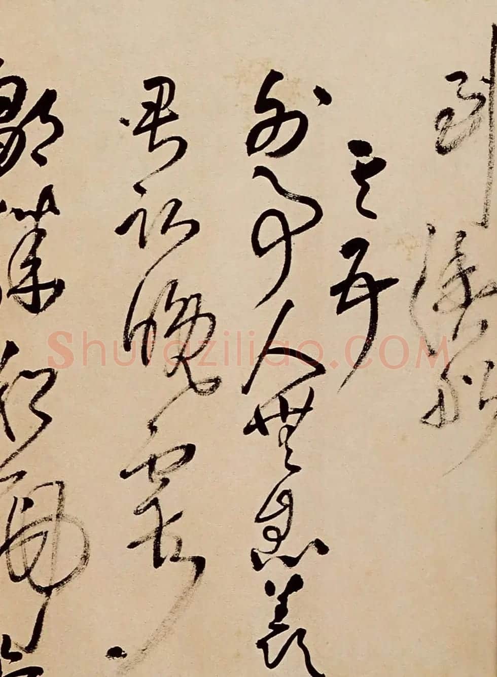 王铎草书欣赏《题野鹤陆舫斋》 | 名家书法作品赏析