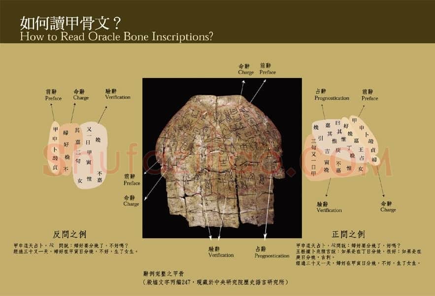 甲骨文小百科甲骨文写法,摘自甲骨文小百科