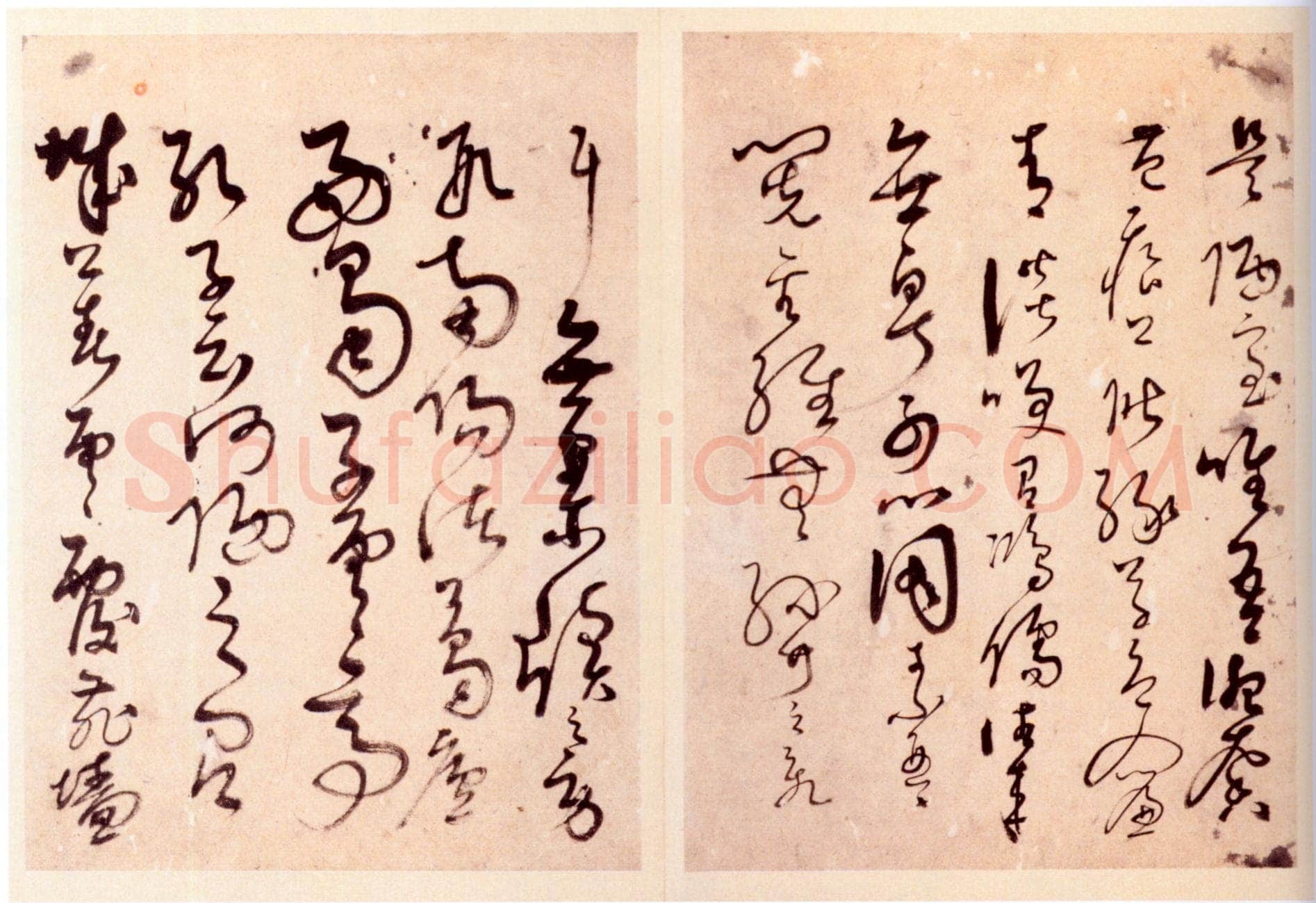解缙《草书诗帖》册 纸本 十七开半 每开30.7×22.6cm 北京故宫博物院藏
