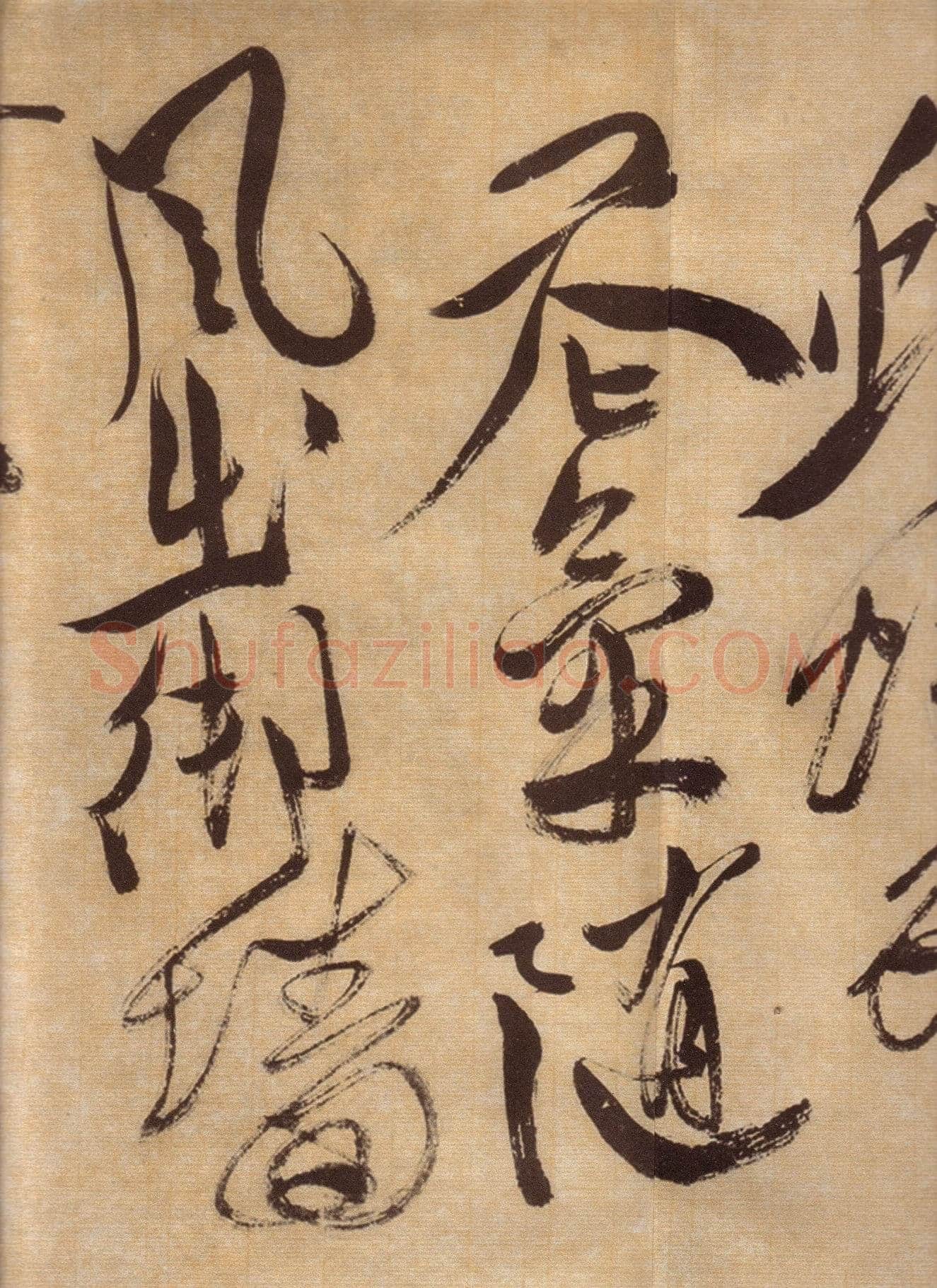 徐渭《草书自作春雨诗卷》纸本 28.4×645.5cm 1567年 上海博物馆藏