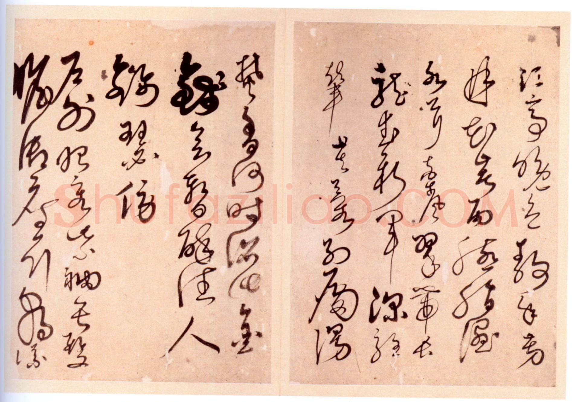 解缙《草书诗帖》册 纸本 十七开半 每开30.7×22.6cm 北京故宫博物院藏