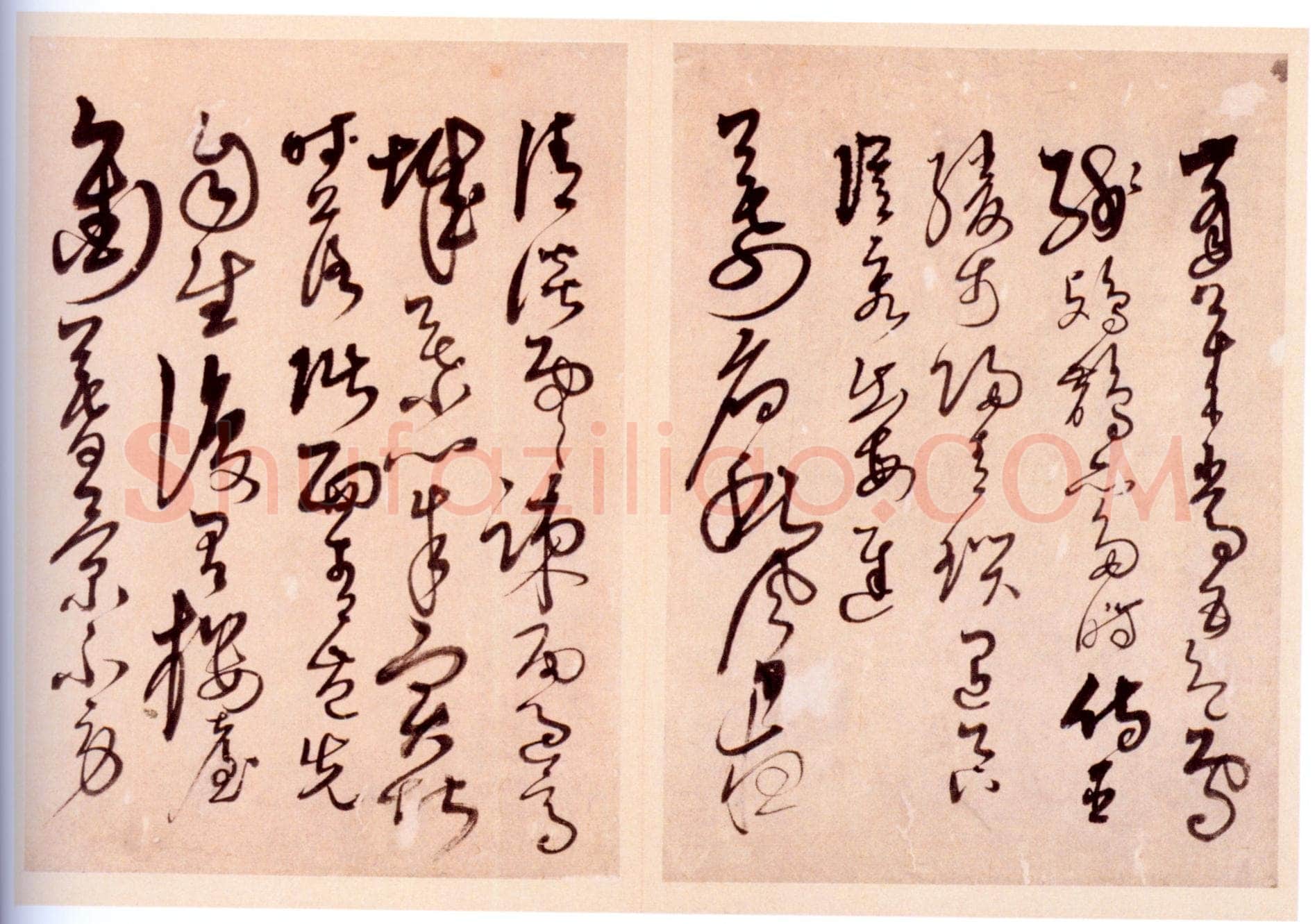 解缙《草书诗帖》册 纸本 十七开半 每开30.7×22.6cm 北京故宫博物院藏