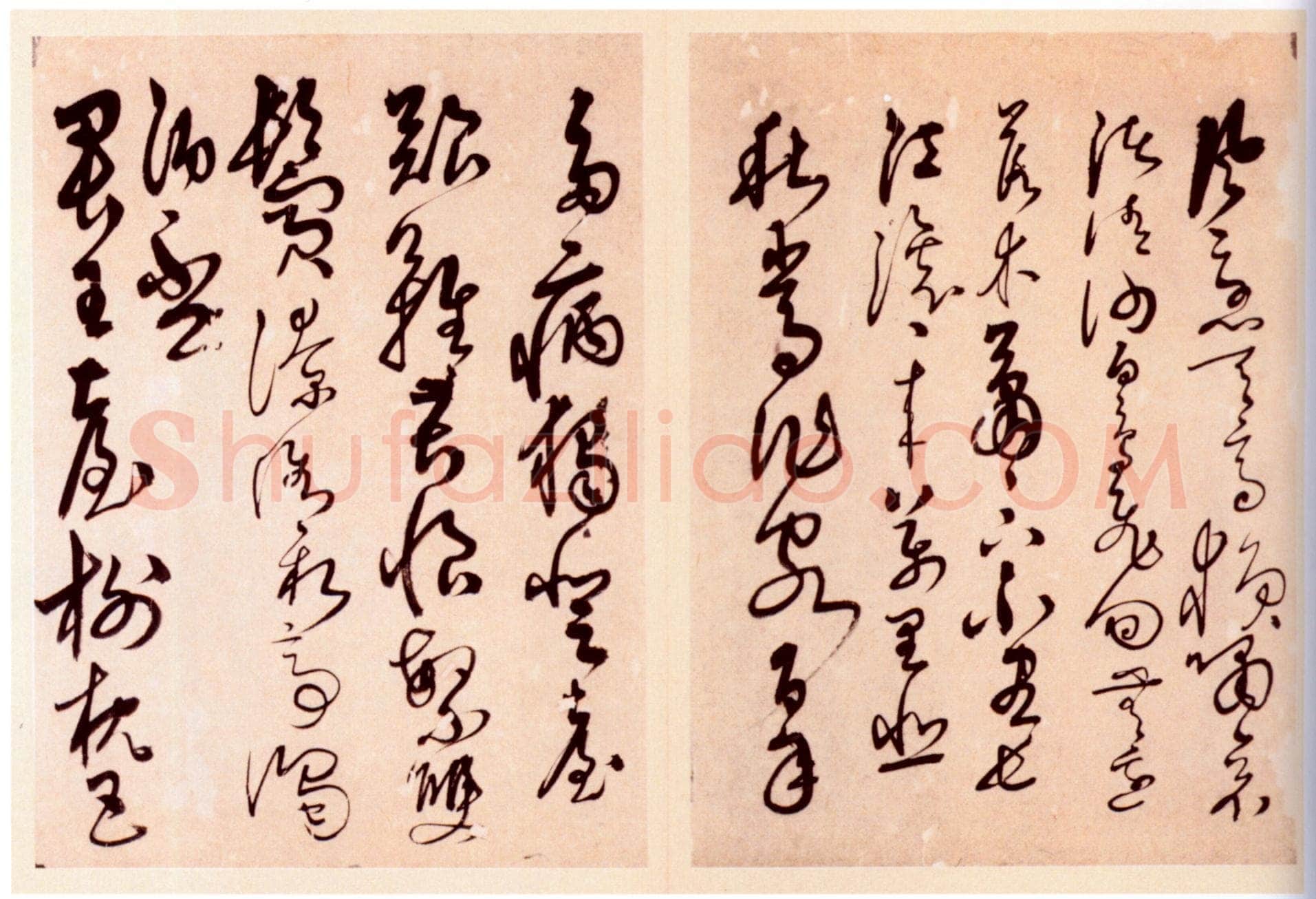 解缙《草书诗帖》册 纸本 十七开半 每开30.7×22.6cm 北京故宫博物院藏