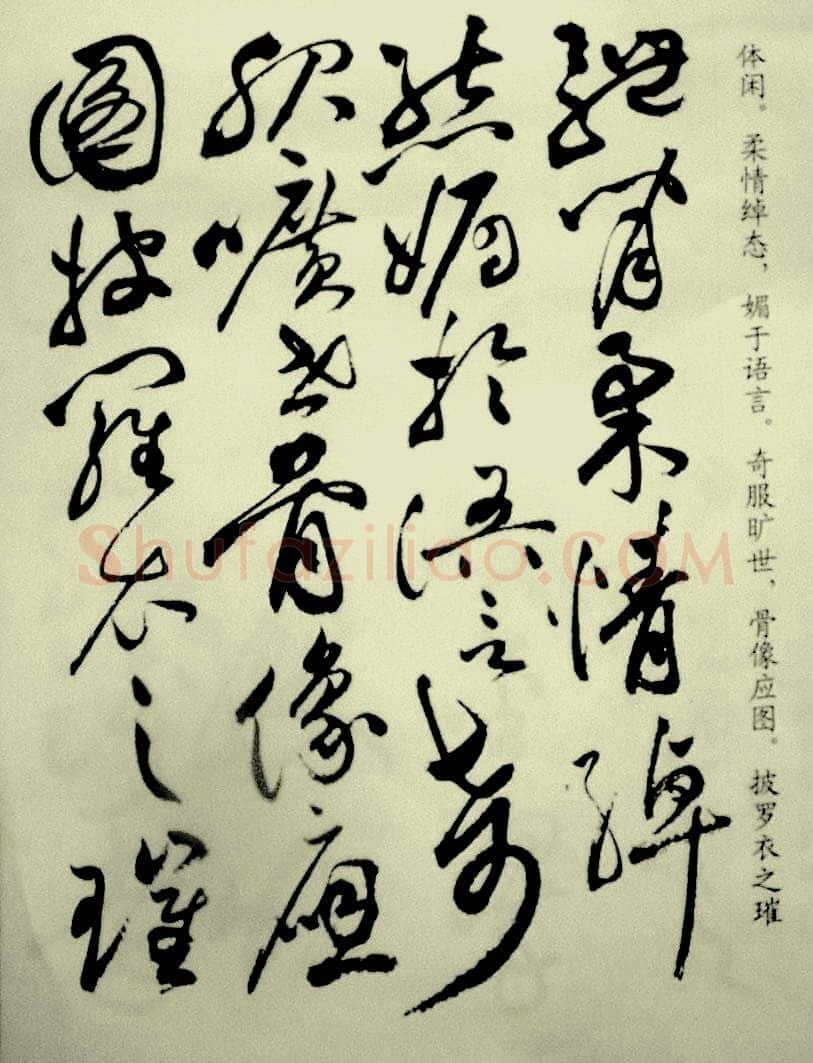 祝允明《草书洛神赋》