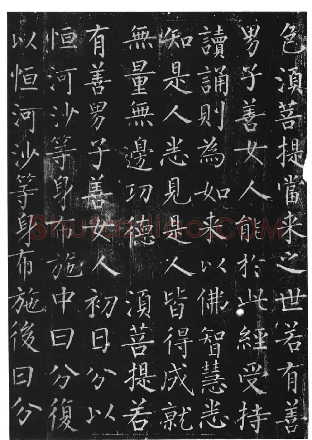 柳体楷书字帖《柳公权金刚经》 | 软笔楷书字帖