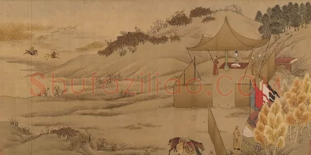 宋人字画：楷书胡笳十八拍+文姬归汉图 | 传世书法作品鉴赏