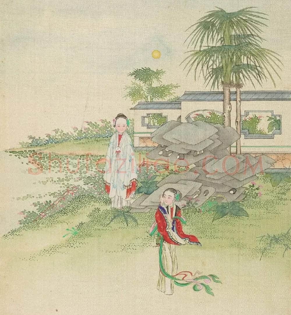 清代盛昱小楷录《红楼梦赋图册》 | 传世书法作品精选
