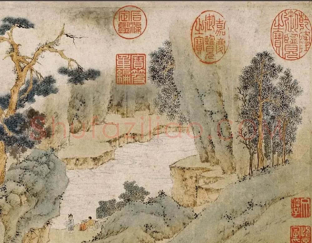 祝允明行书《兰亭序》文徵明补图 | 兰亭集序