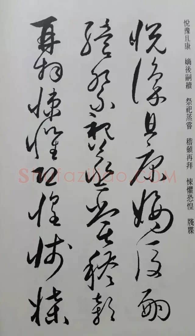 罕见的怀素草书《千字文》净云枝藏帖 | 软笔草书字帖