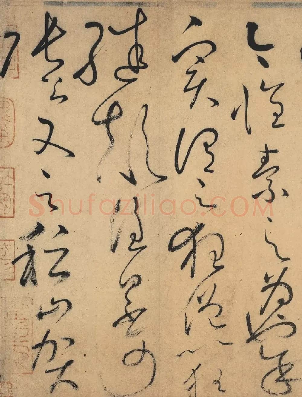怀素草书欣赏《自叙帖》长卷墨迹全图 | 书法长卷