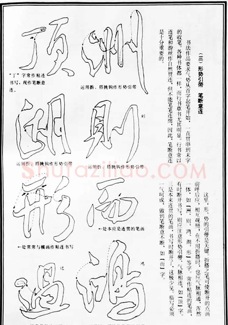 字帖教材《米芾行书笔法图解》 | 软笔行书字帖