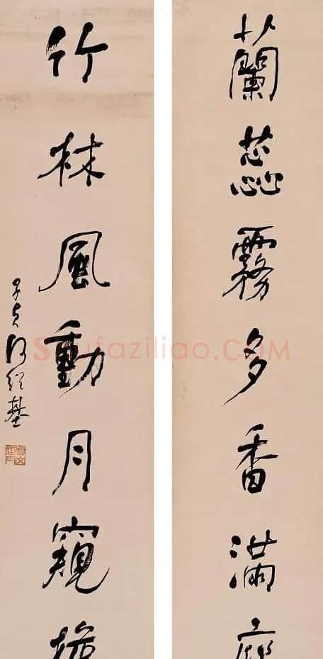 清代书法家何绍基书法对联欣赏 | 名家书法作品精选