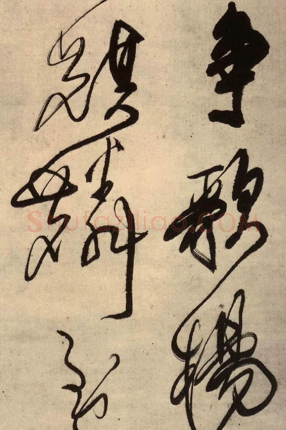 王铎行草书立轴《高适七绝万骑争歌杨柳春诗》 | 名家书法作品精选