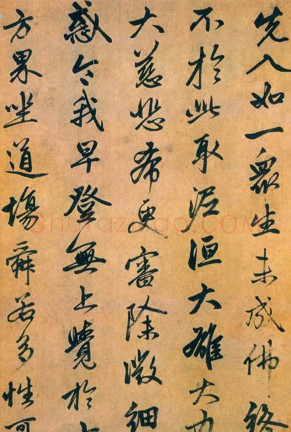 赵孟頫书法艺术《杂书帖选》 | 名家书法作品赏析