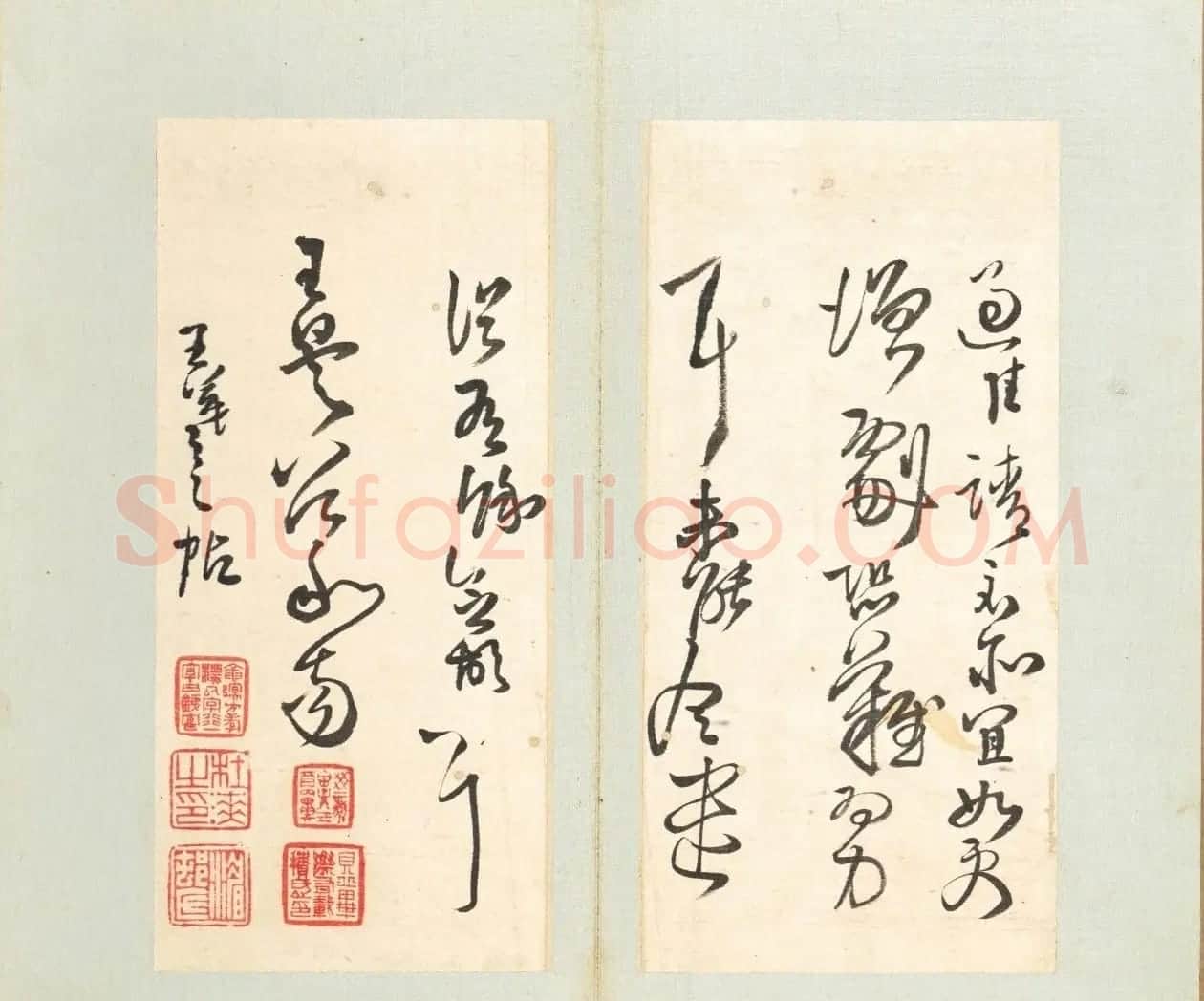 王铎临晋唐法帖册页 | 书法名家作品鉴赏
