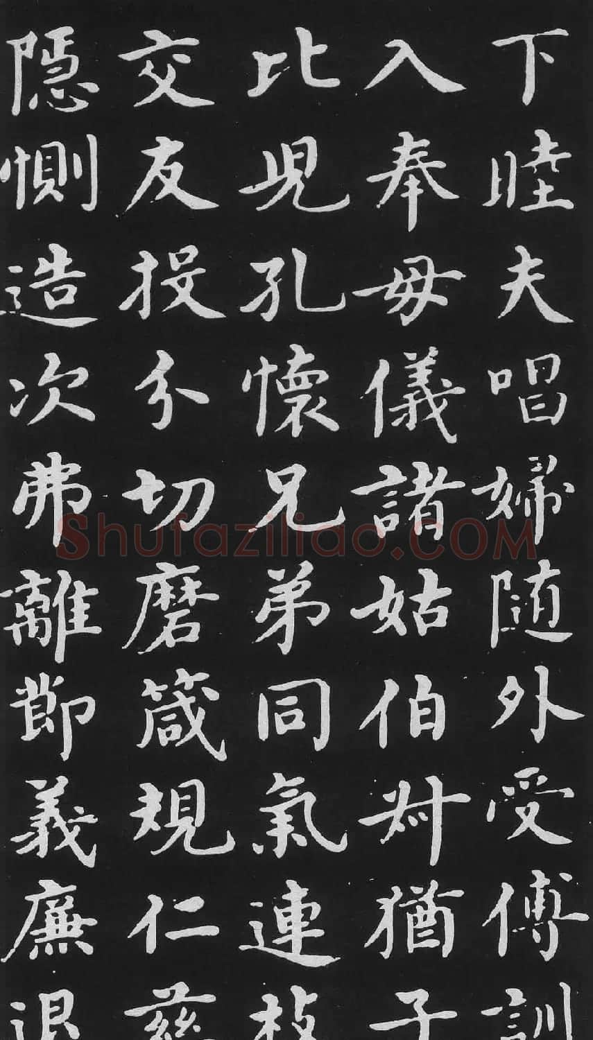 明代沈度楷书书法欣赏《千字文》 | 书法名家作品鉴赏