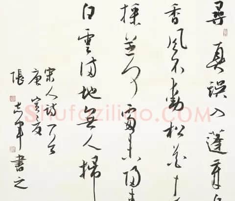张志军书法作品草书欣赏 | 软笔书法作品