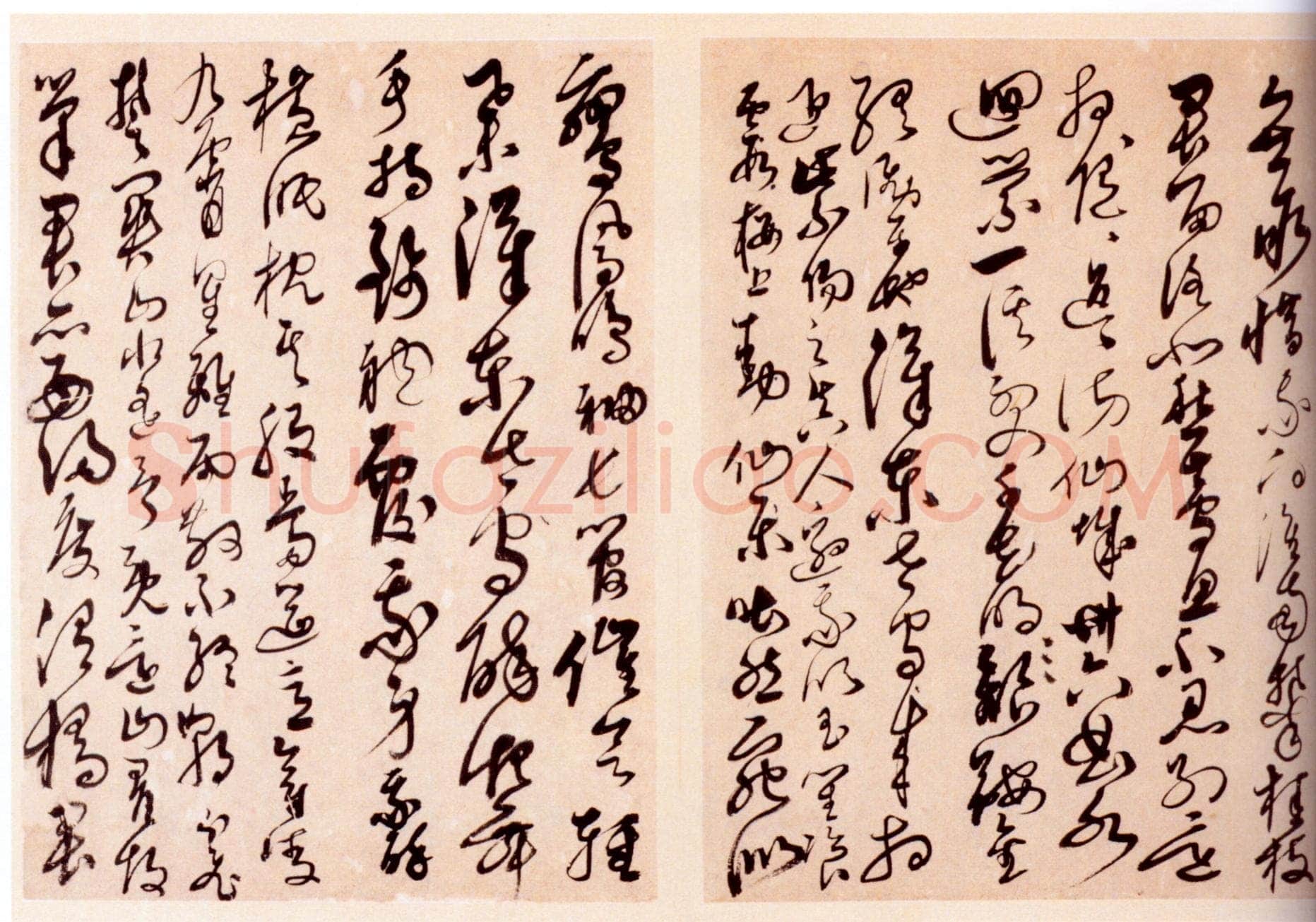 解缙《草书诗帖》册 纸本 十七开半 每开30.7×22.6cm 北京故宫博物院藏