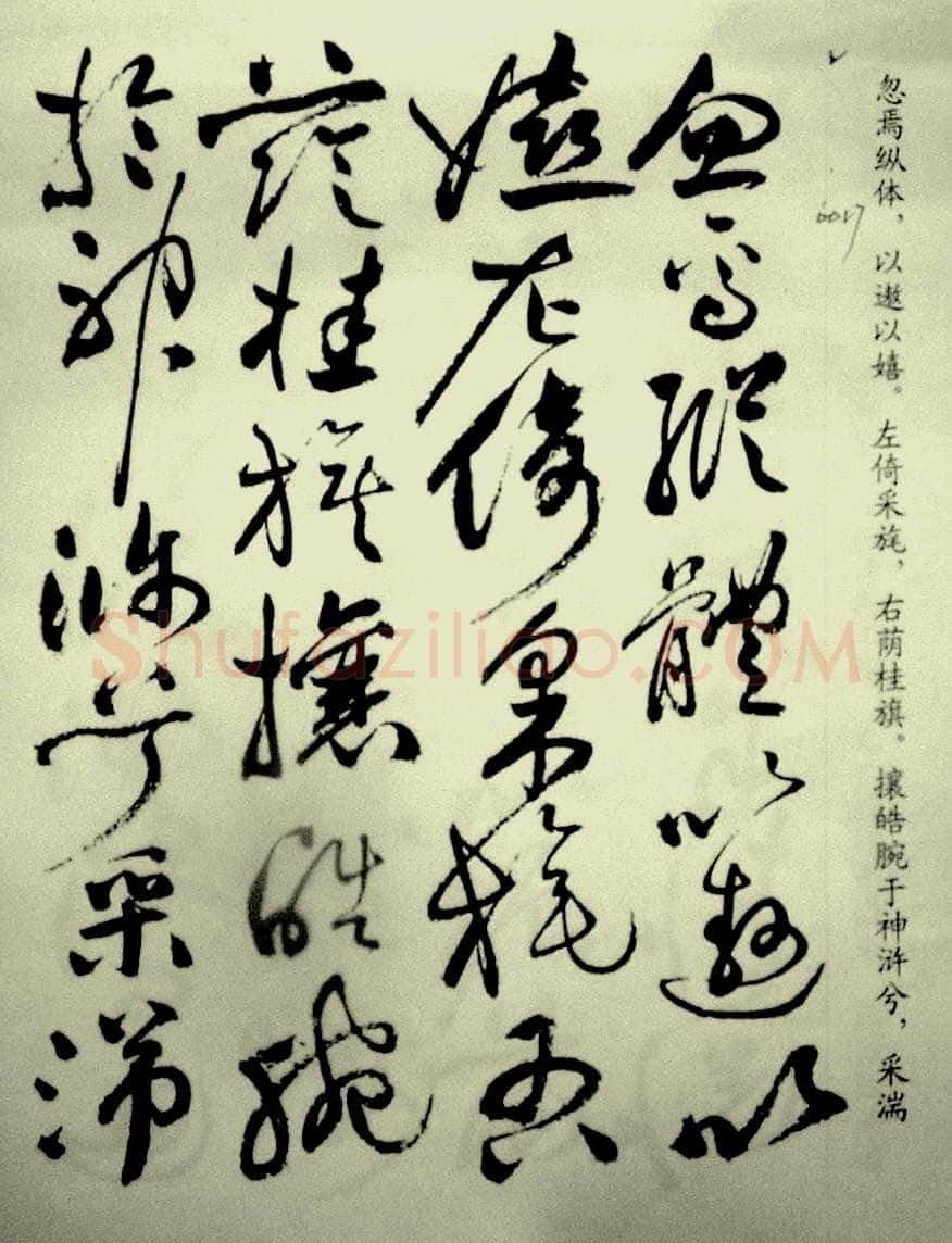 祝允明《草书洛神赋》