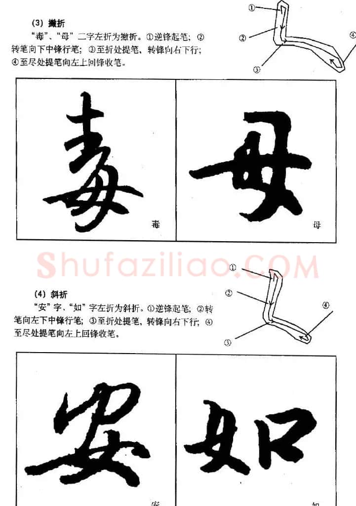 行书字帖下载《王羲之行书技法》 | 毛笔行书字帖
