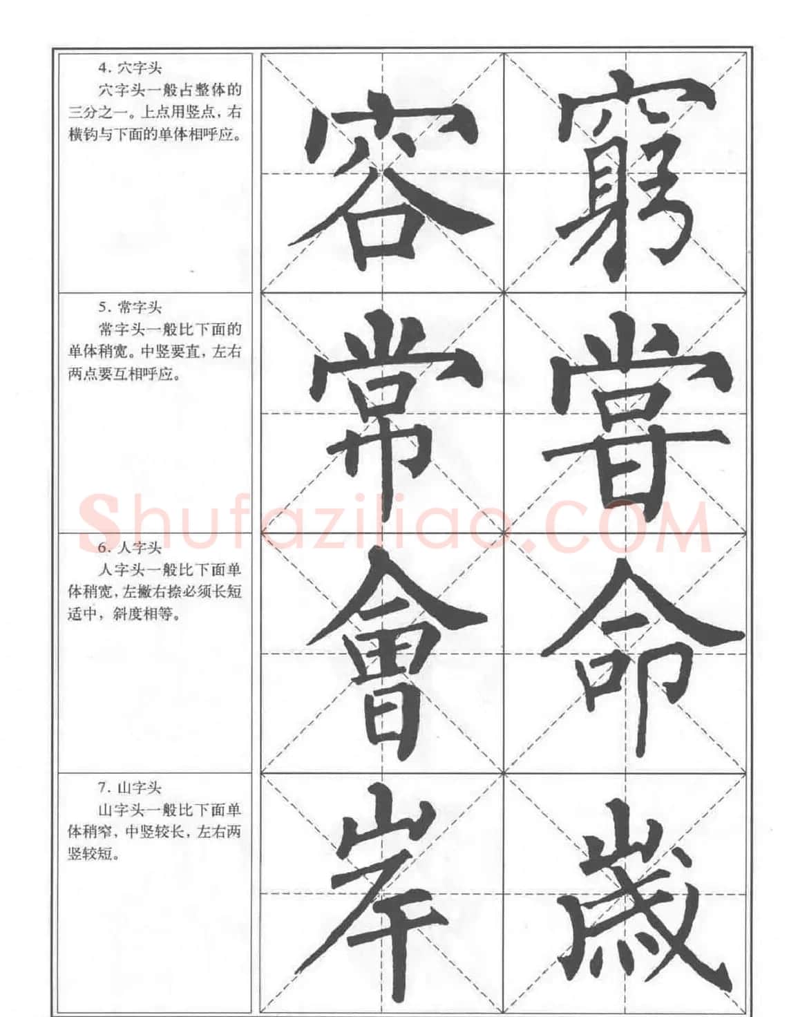 书法教程《柳公权楷书习字帖》 | 毛笔楷书字帖