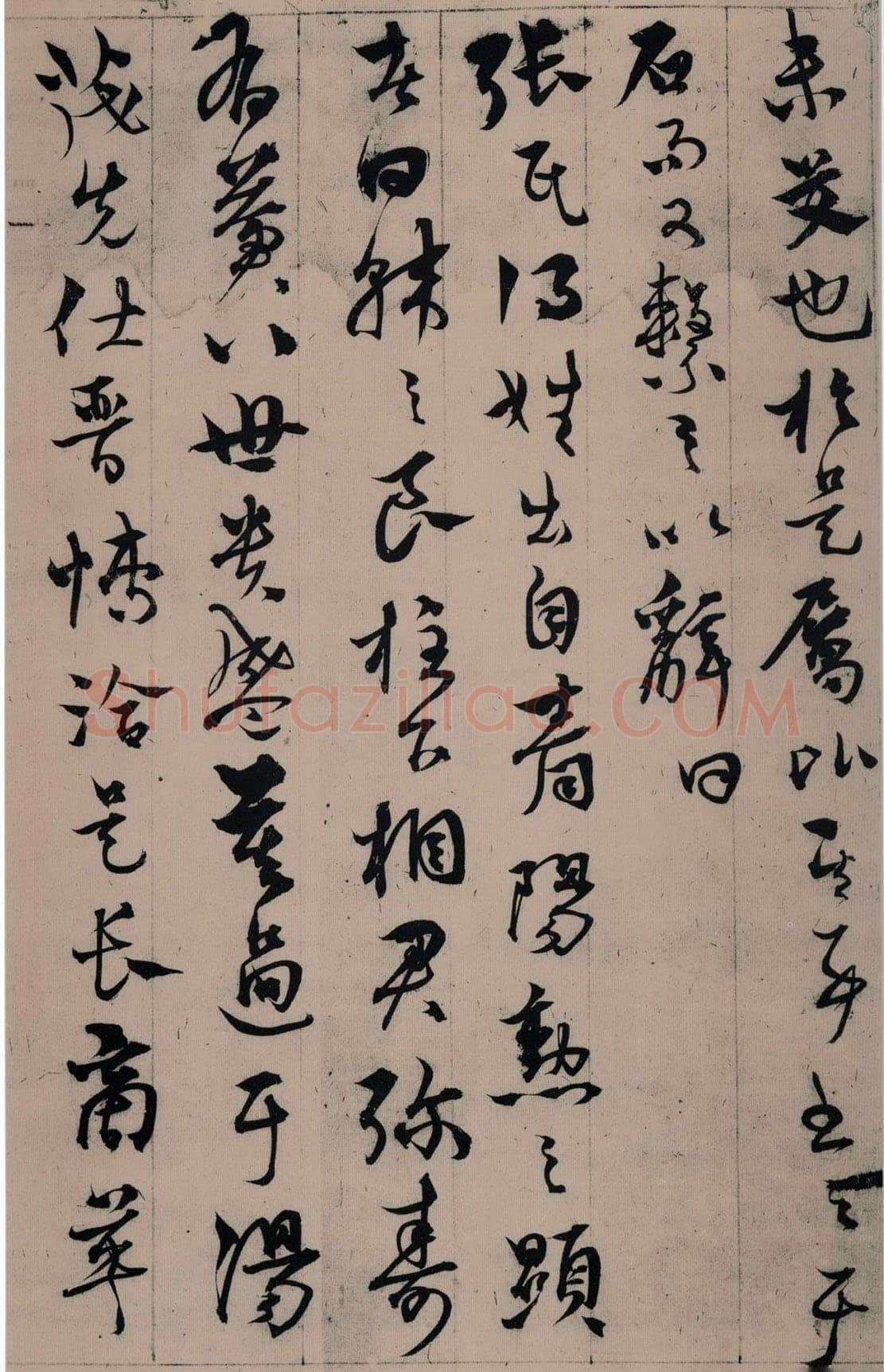 杨维祯《张氏通波阡表卷》纸本 28.9×145.8cm 日本东京国立博物馆藏(青山杉雨氏寄赠)至正25年(1365)