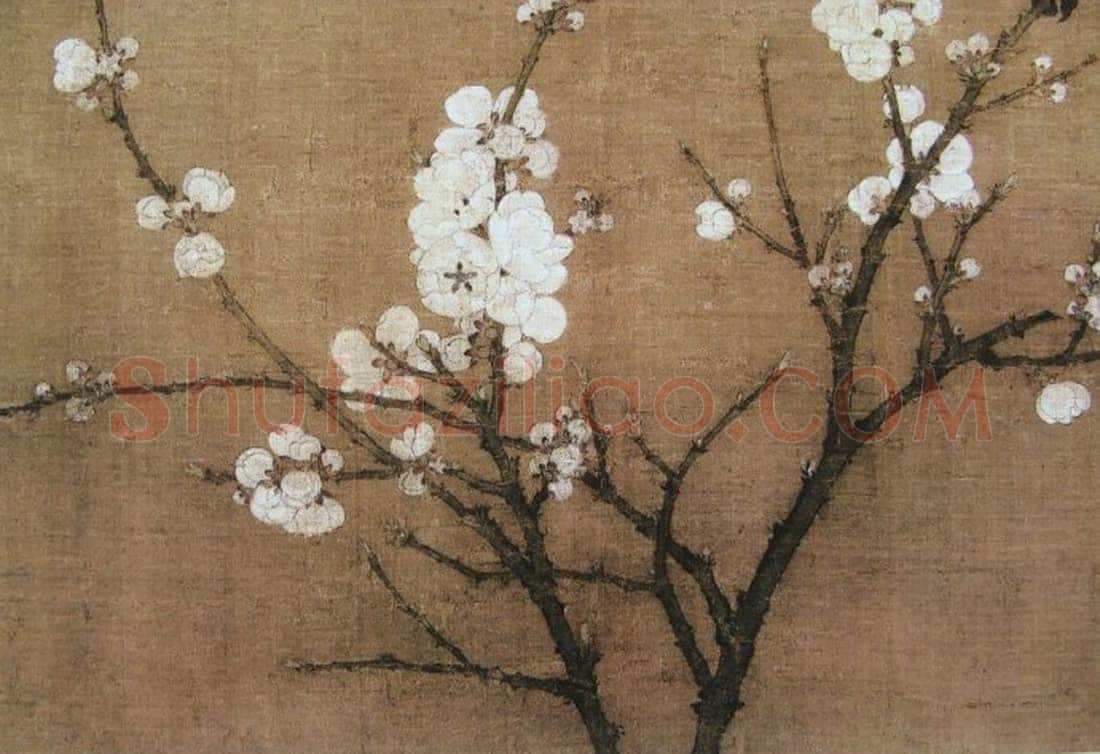 赵佶《五色鹦鹉图》绢本设色 53.3×125.1cm 美国波士顿艺术博物馆藏