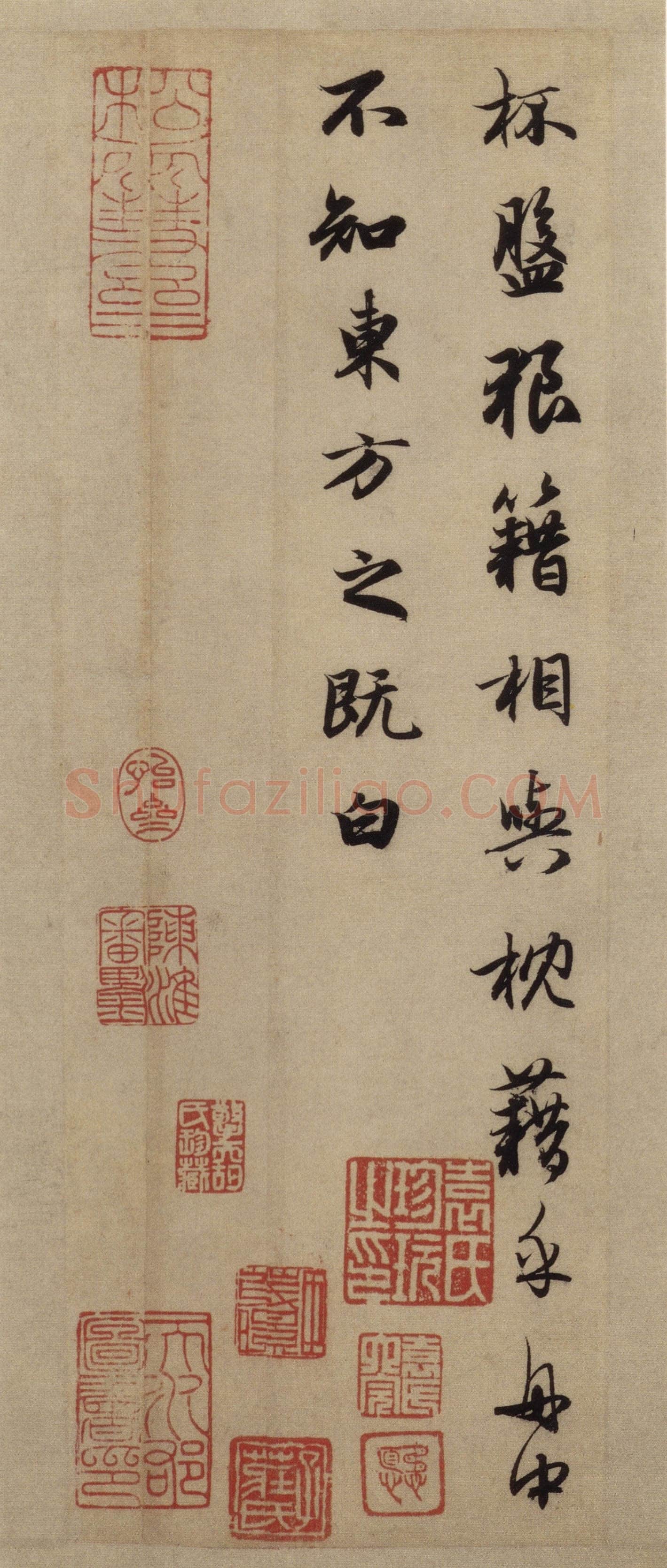 赵孟頫《前后赤壁赋》台北故宫博物院藏。