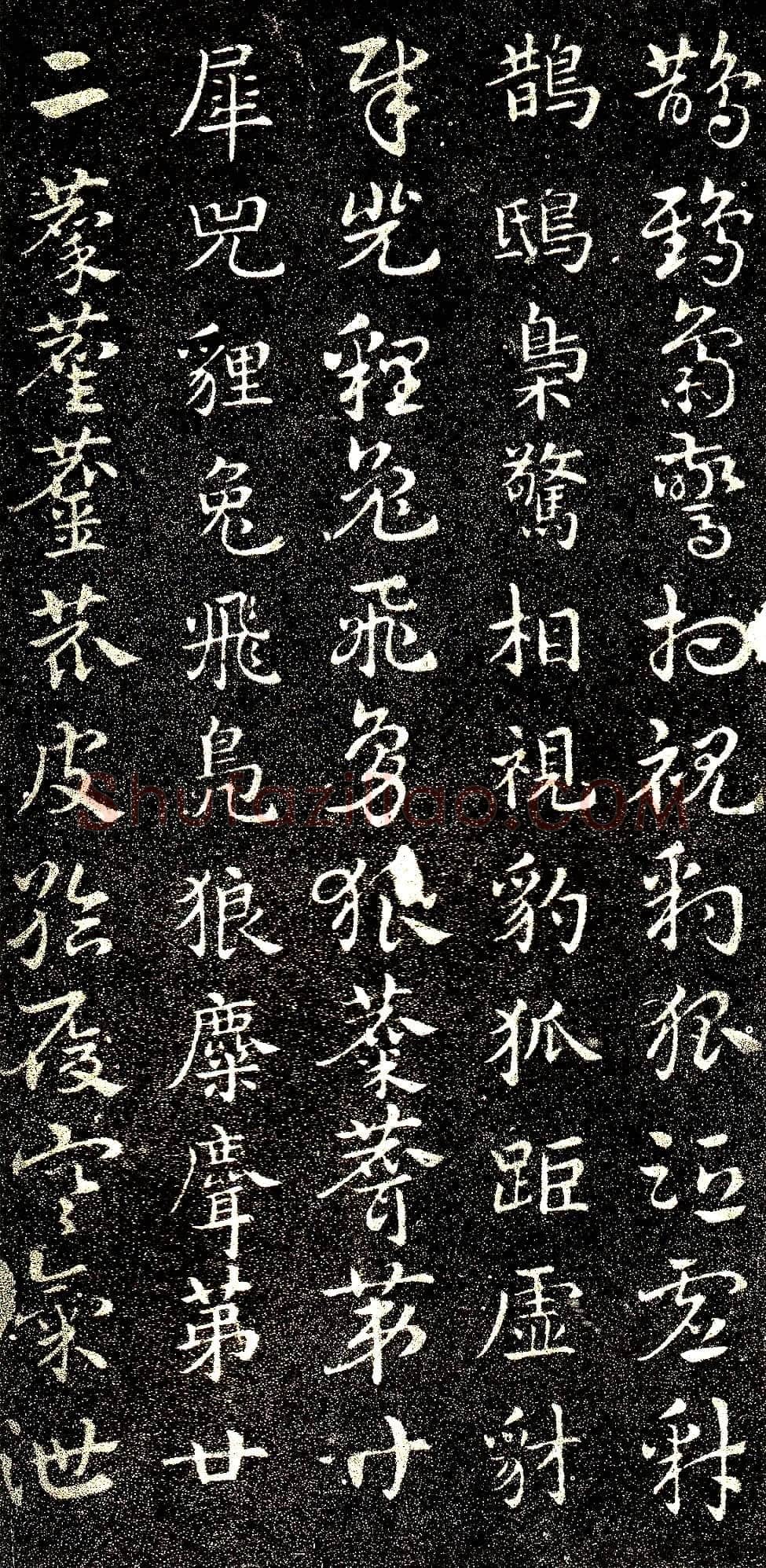 皇象章草《急就章》选页皇象书法欣赏,摘自三国急就章