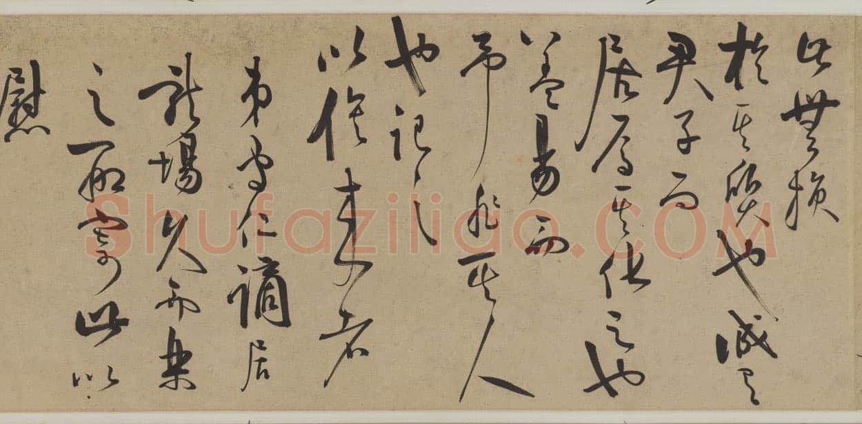 王守仁《何陋轩记》卷 纸本 草书 29.8×679.2cm 日本东京国立博物馆藏