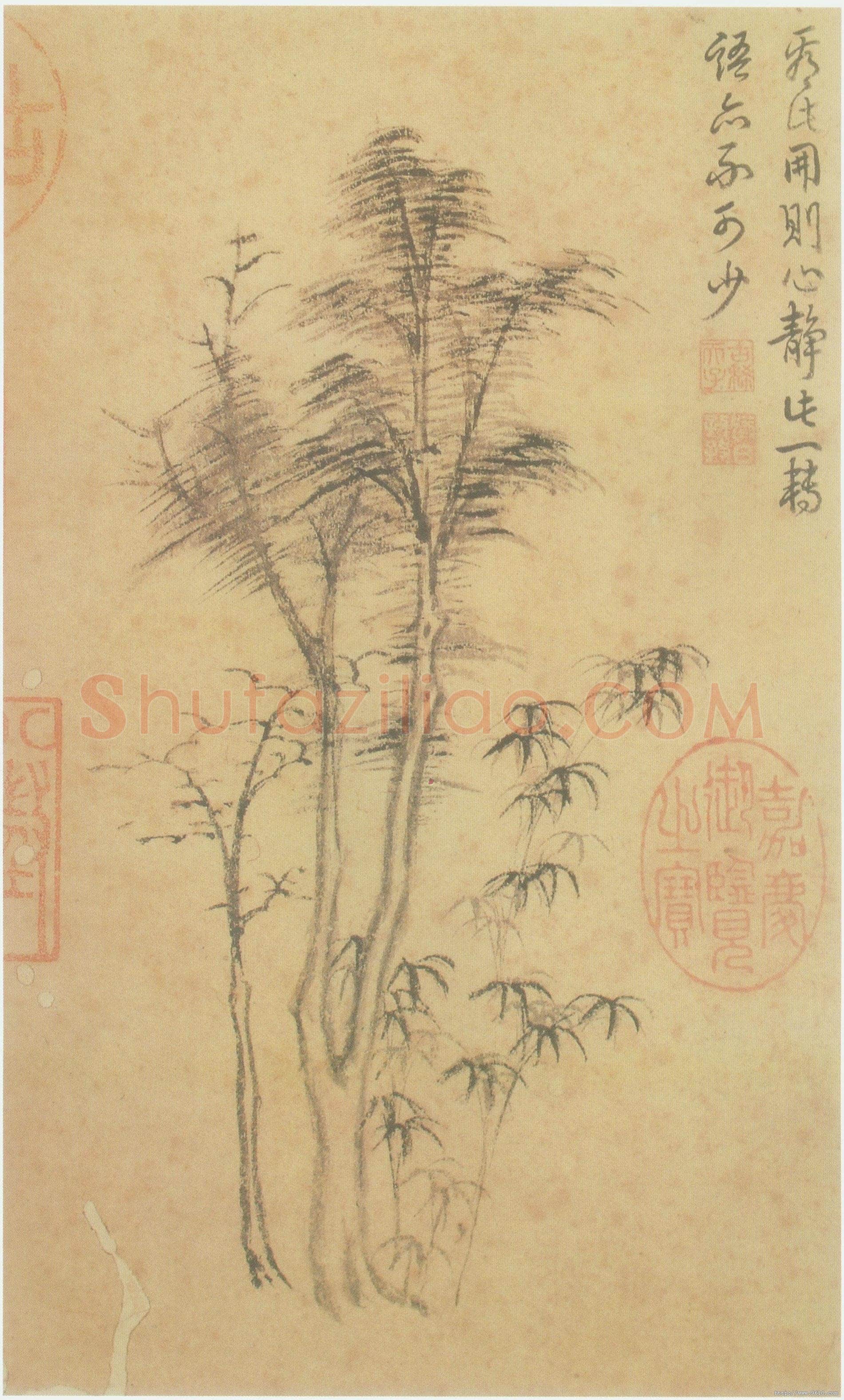 倪瓒云林画谱册
