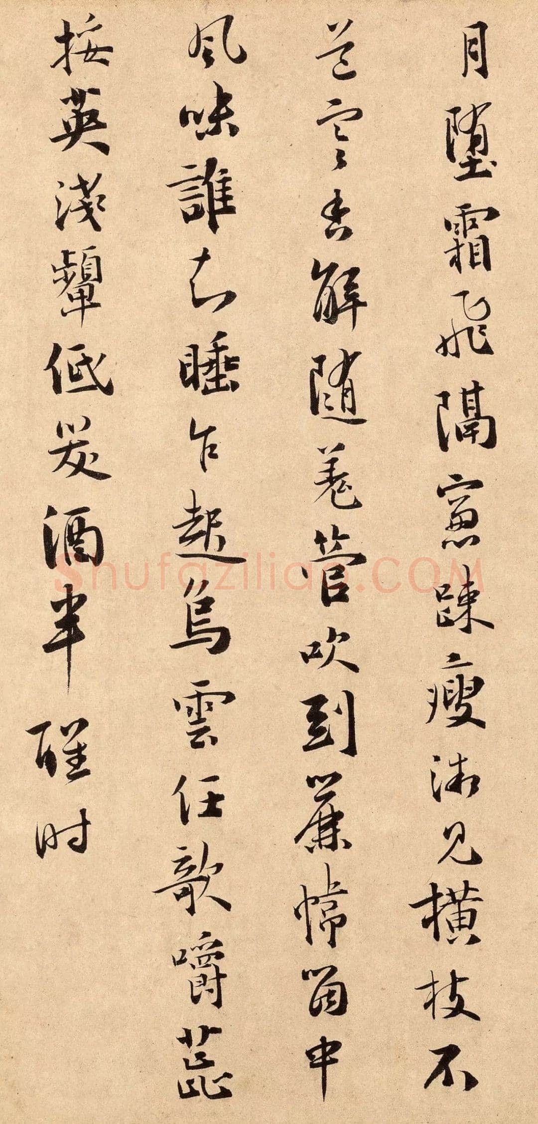 扬无咎《四梅花图卷、行书跋雪梅图卷》