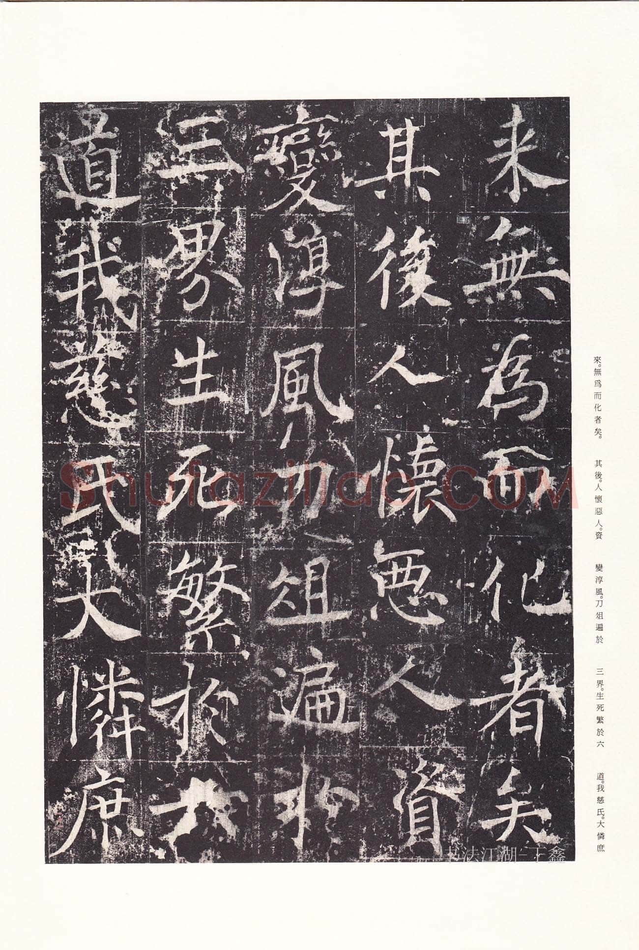 魏栖梧《善才寺碑》