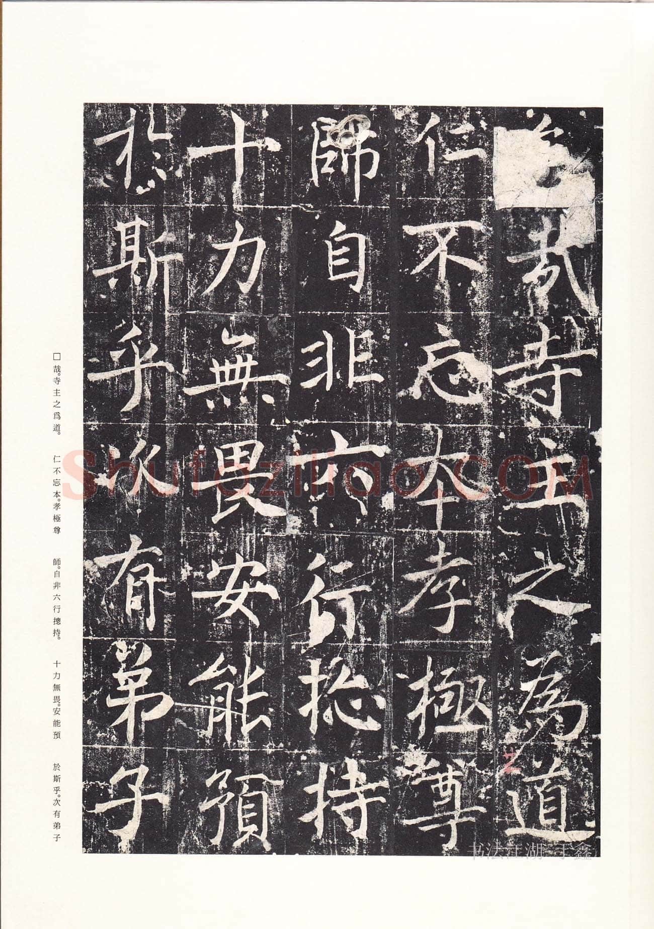 魏栖梧《善才寺碑》