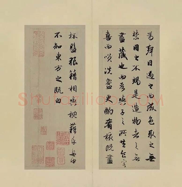 赵孟頫-行书前后赤壁赋(合卷)_10
