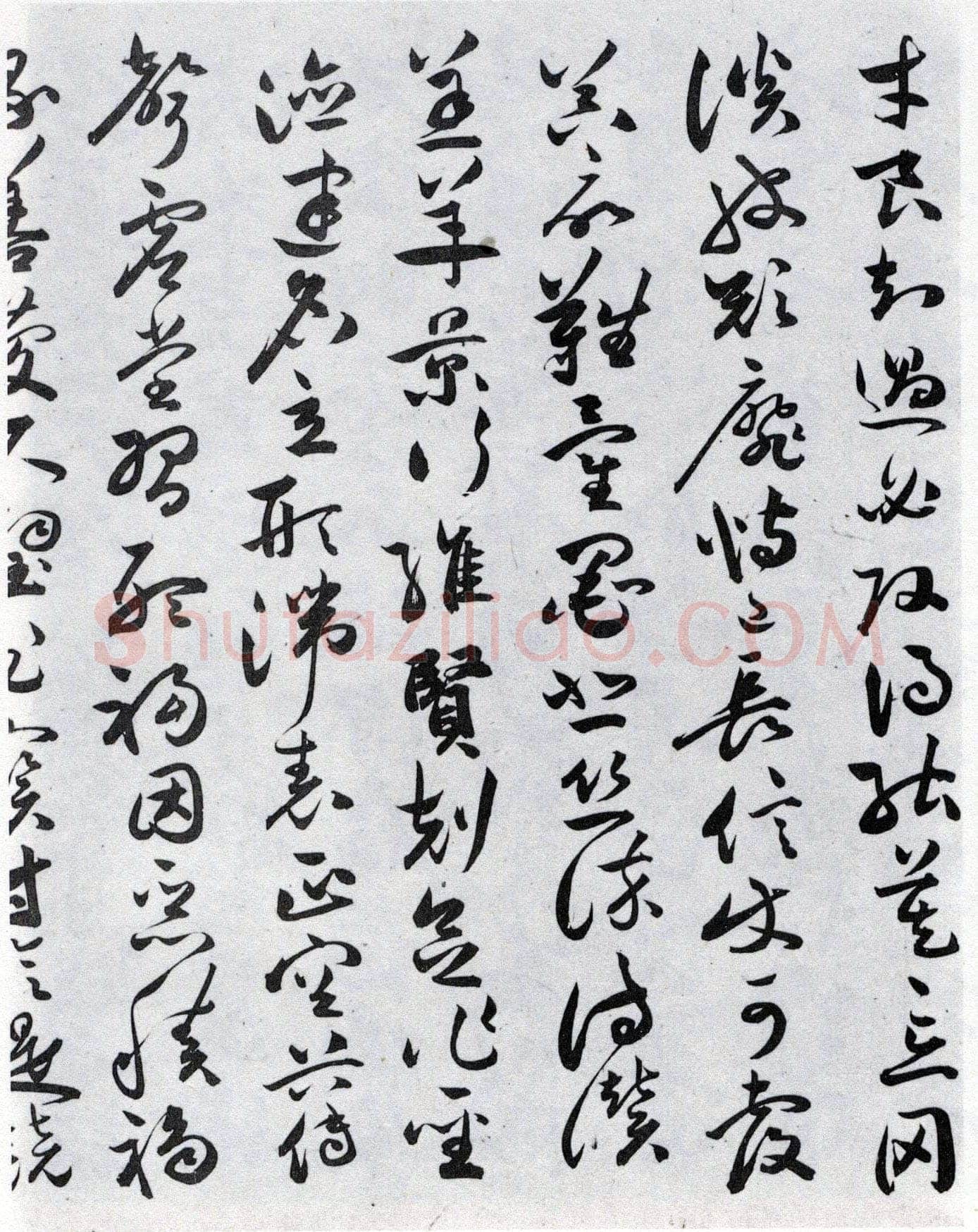 祝允明《草书千字文》纸本 纵31.1cm 横372.9cm 台北故宫博物院藏
