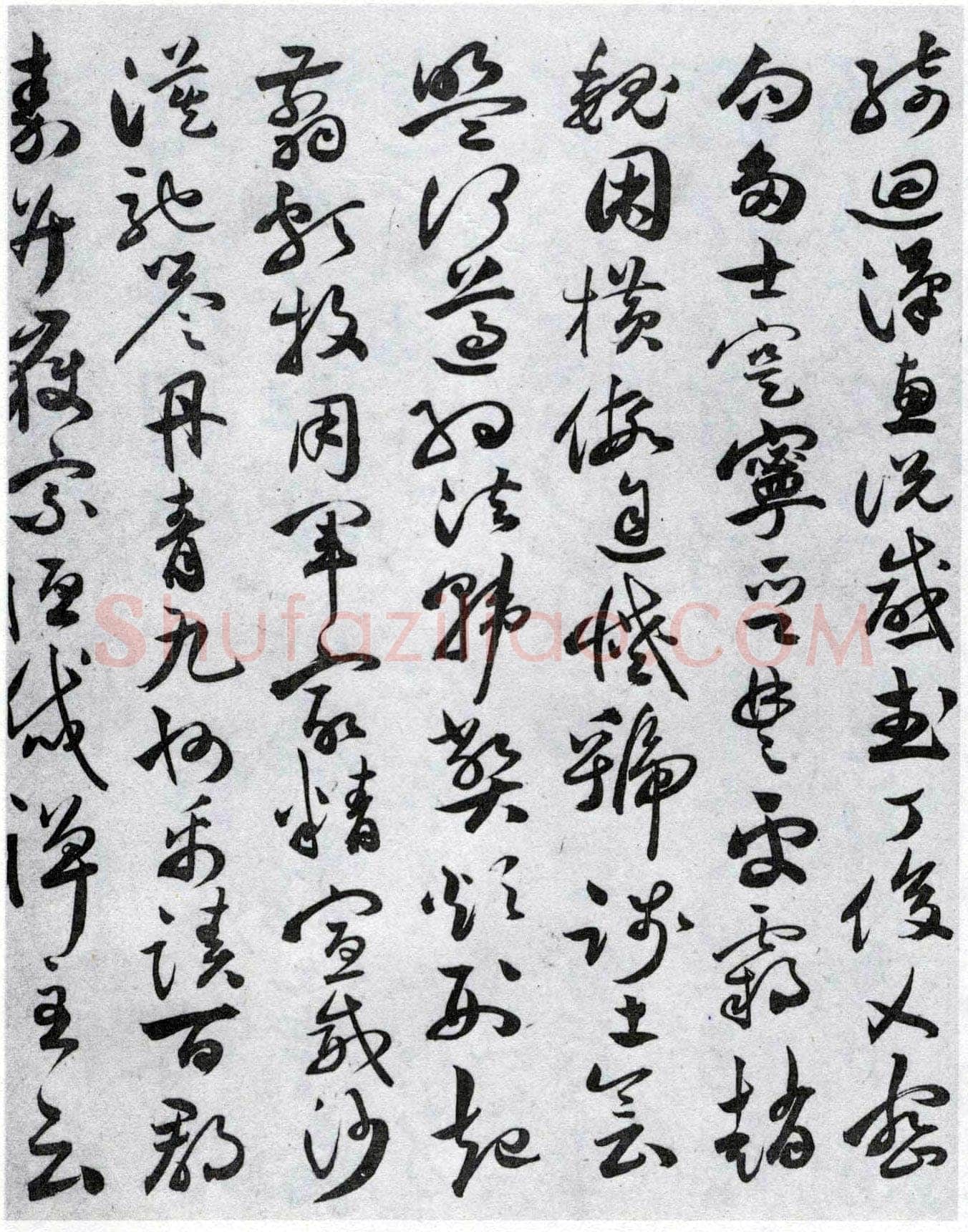 祝允明《草书千字文》纸本 纵31.1cm 横372.9cm 台北故宫博物院藏