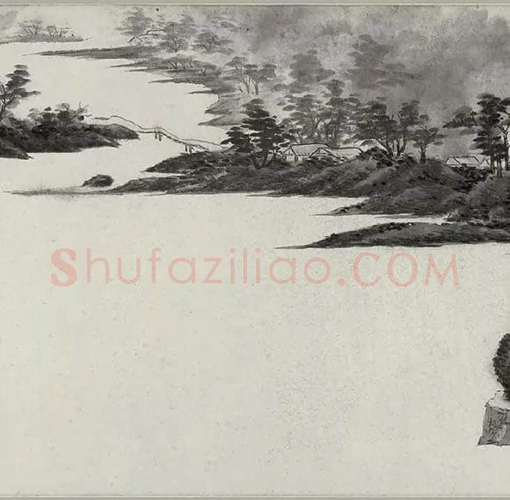 书画合璧图《烟江叠嶂图诗卷》全卷_08