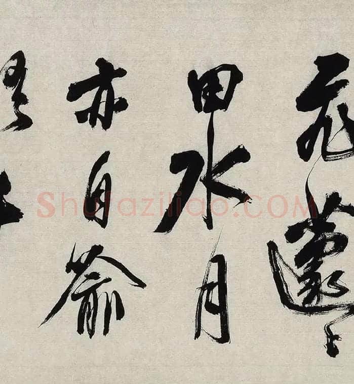 翁方纲行草书《徐渭杂花图卷题跋》_06