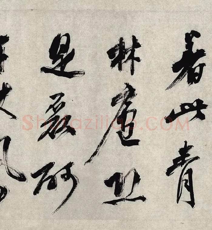翁方纲行草书《徐渭杂花图卷题跋》_12